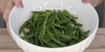 Blistered Green Beans