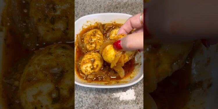 Nay's Spicy Buttered Egg Boil